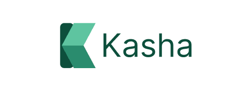Logo de Kasha, una de las empresas con las que ha trabajado Simón Rojas