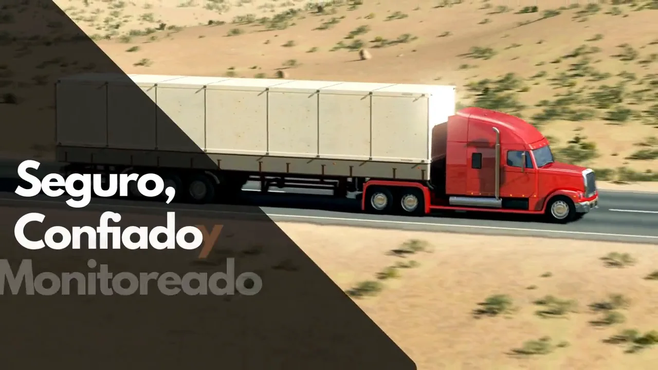 Video horizontal para campaña de cadena de frío de Layrz con transporte refrigerado.