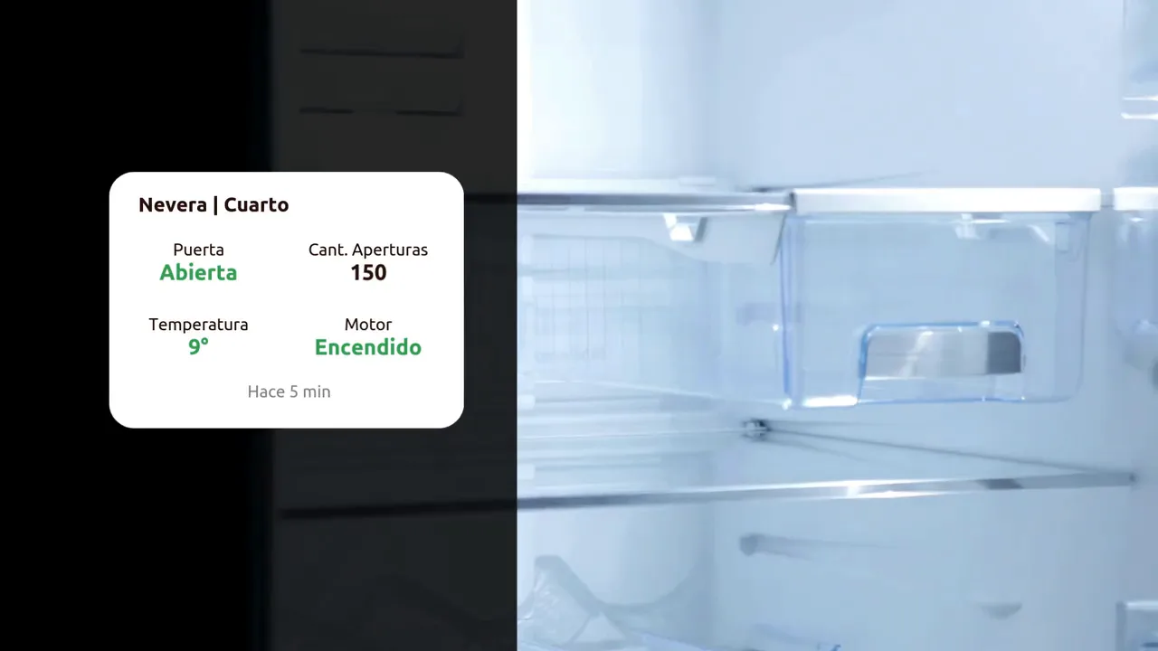Video corto para campaña de monitoreo de neveras y refrigeración comercial de Layrz.