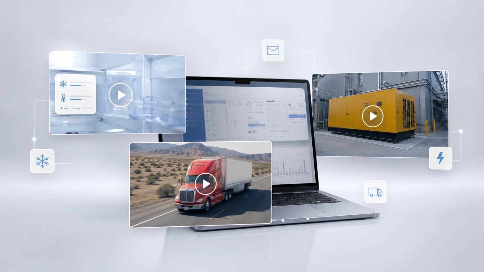 Composición de videos cortos y GIFs creados para campañas de email marketing de Layrz by Golden M.